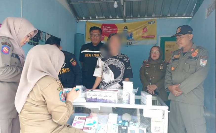 1.980 Batang Rokok Ilegal Disita