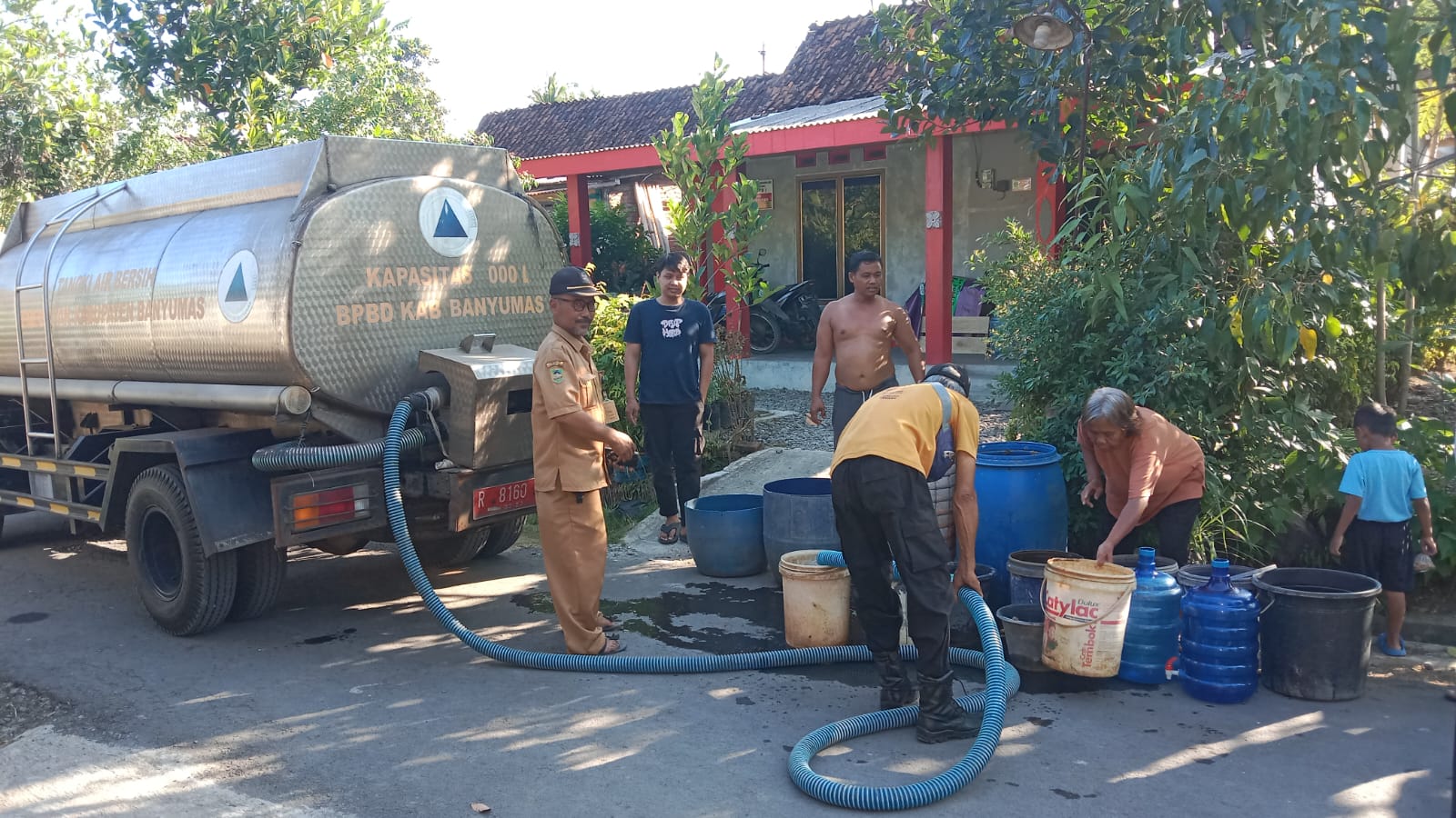 Kekeringan Banyumas Meluas, Lima Desa dan Kelurahan Krisis Air Bersih, 4.664 Warga Terdampak