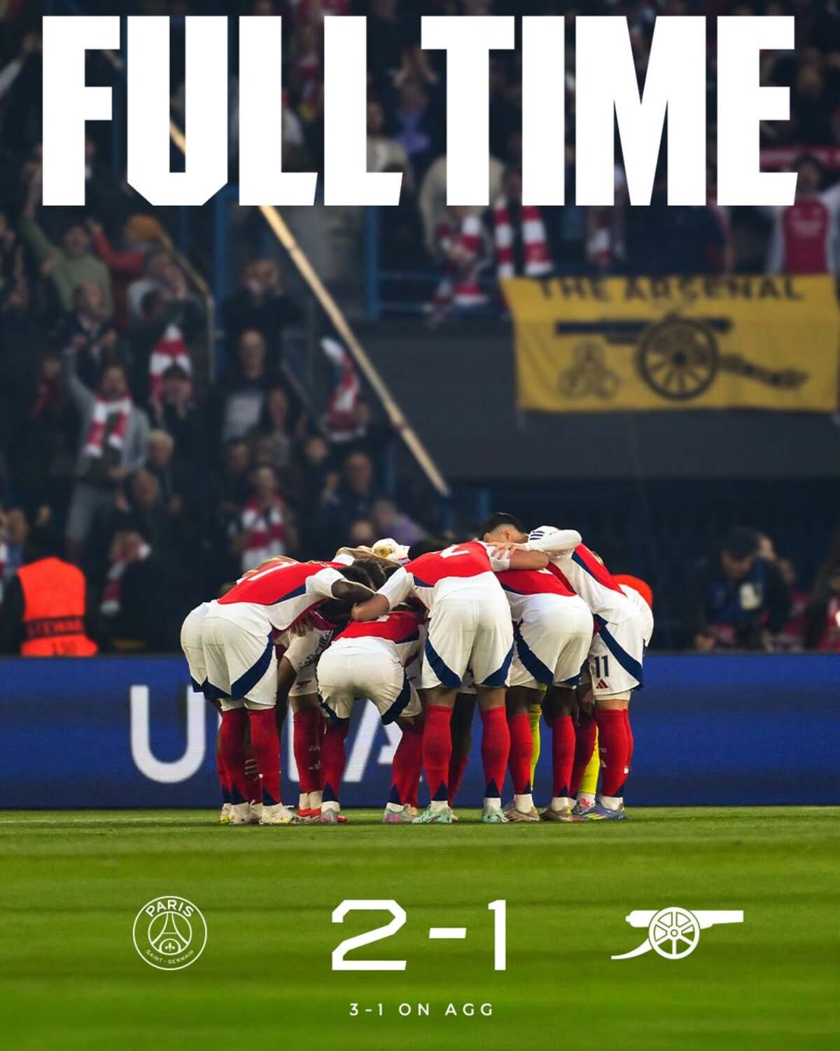 PSG Kalahkan Arsenal 2-1 dan Lolos ke Final Liga Champions