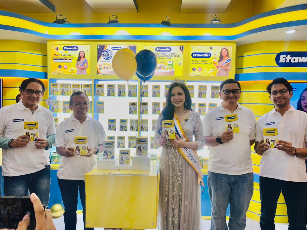 Etawalin Luncurkan Kemasan Edisi Khusus Maia Estianty di Jakarta Fair 2026