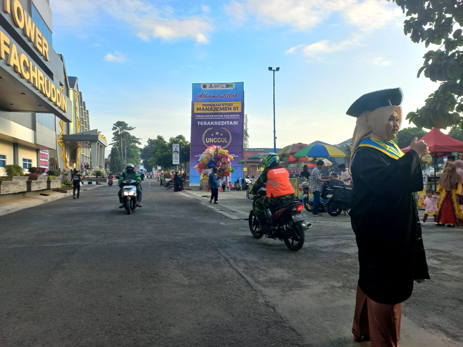 Ratusan Relawan Wisuda Siap Siaga di Wisuda ke-72 UMP