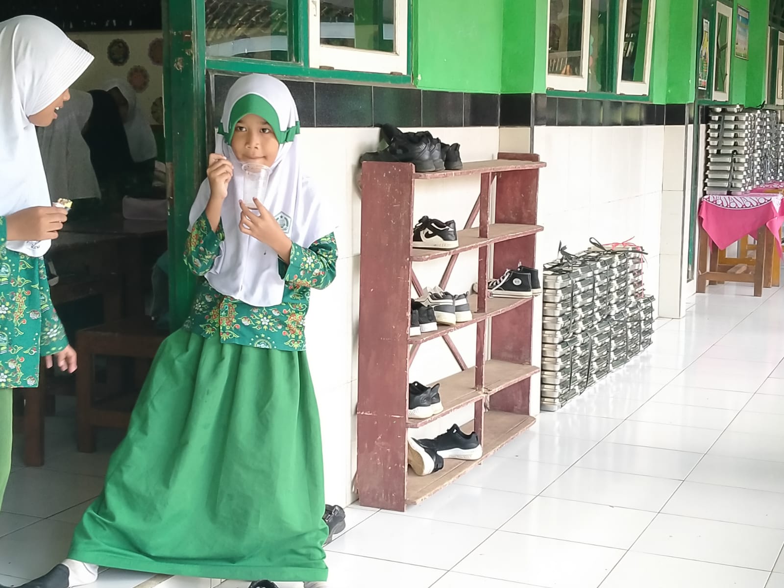 MBG di Pangebatan Kembali Normal Paska Keracunan