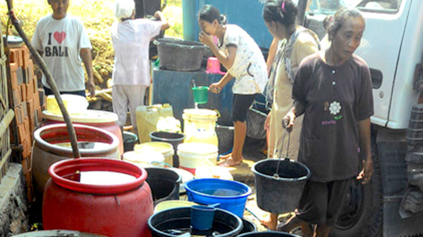 Bantuan Air Bersih Dipangkas, Dampak Kemarau Basah