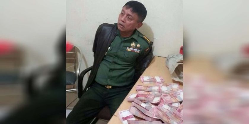 Kolonel TNI AD Edarkan Uang Palsu Kualitas Tinggi