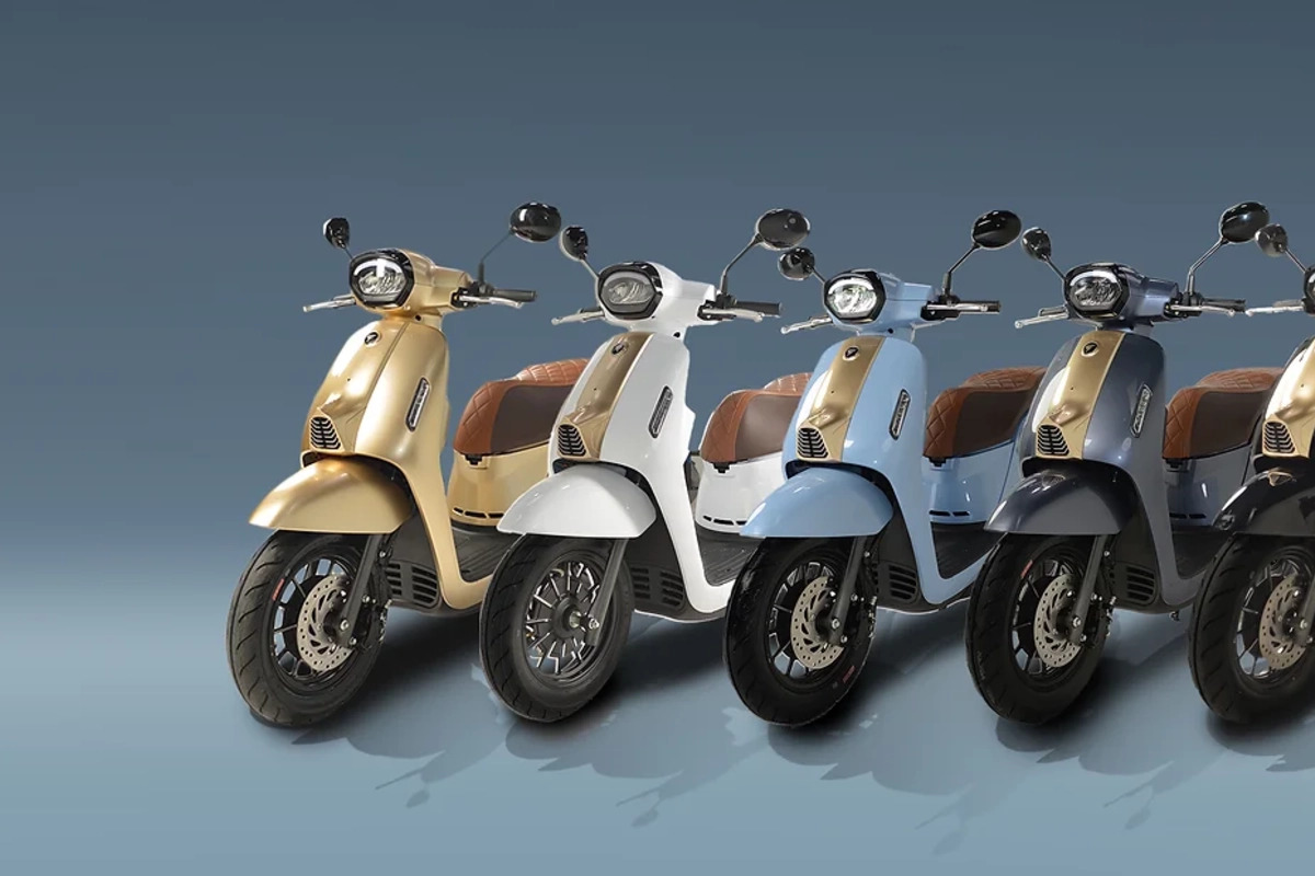 Motor Listrik Smoot DeSultan, Gaya Retro ala Vespa, Nggak Perlu Antre di SPBU!