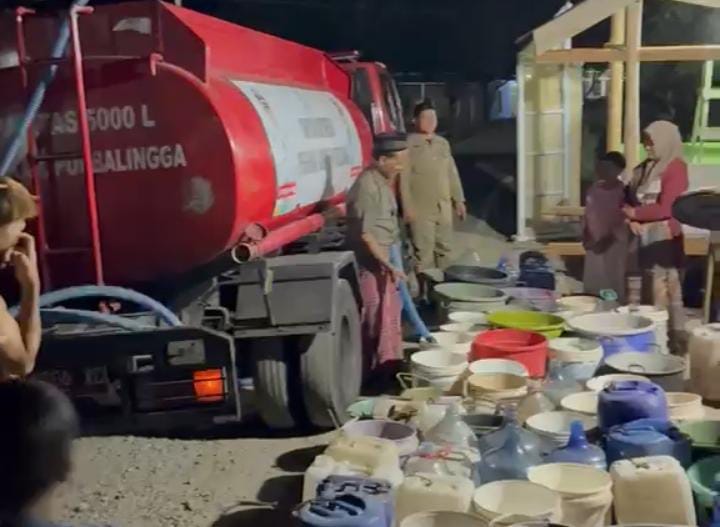 Kekeringan Meluas, 41 Desa di 12 Kecamatan Purbalingga Ajukan Droping Air Bersih
