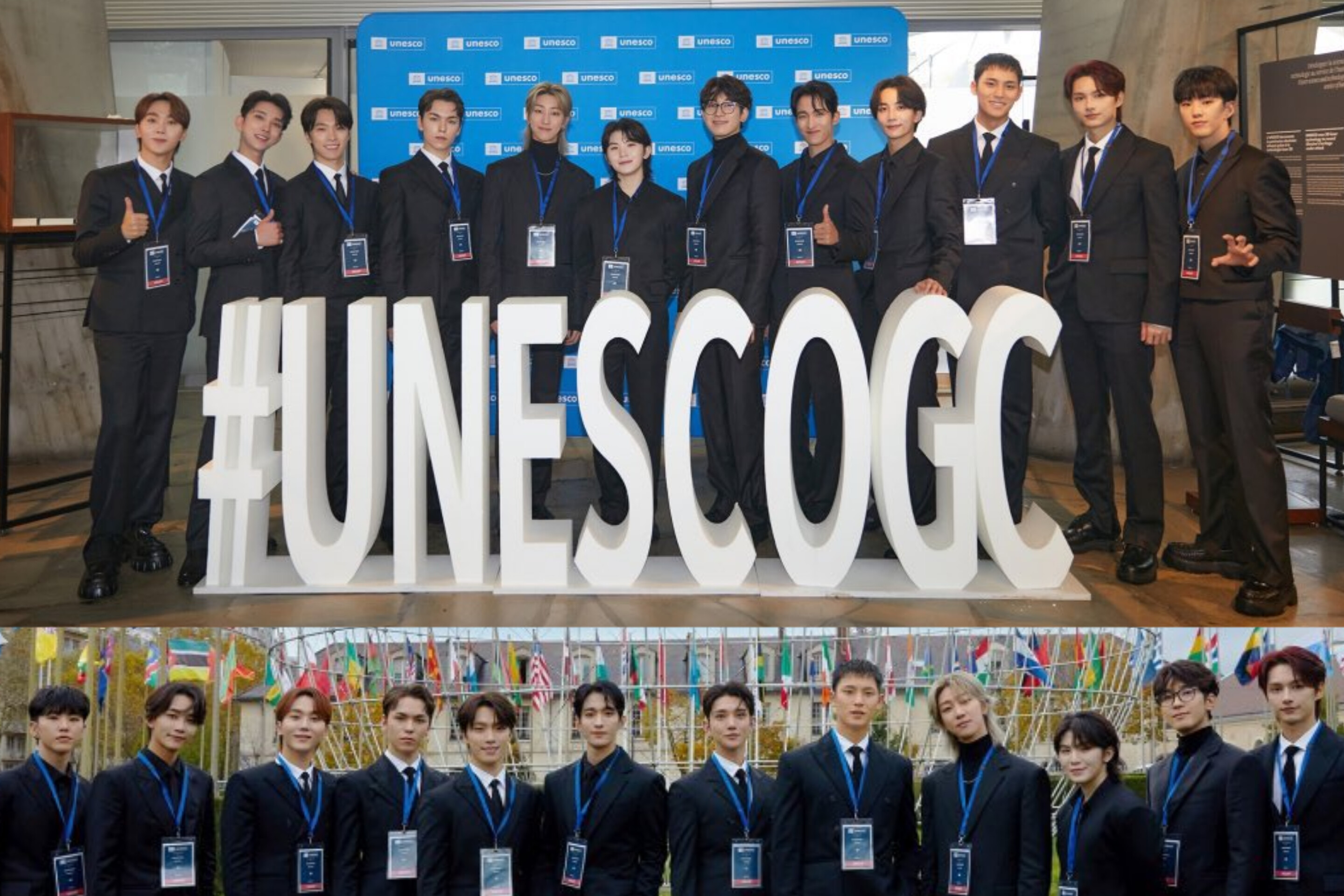 Seventeen Jadi Group K-Pop Pertama yang Berpidato di Forum Pemuda UNESCO