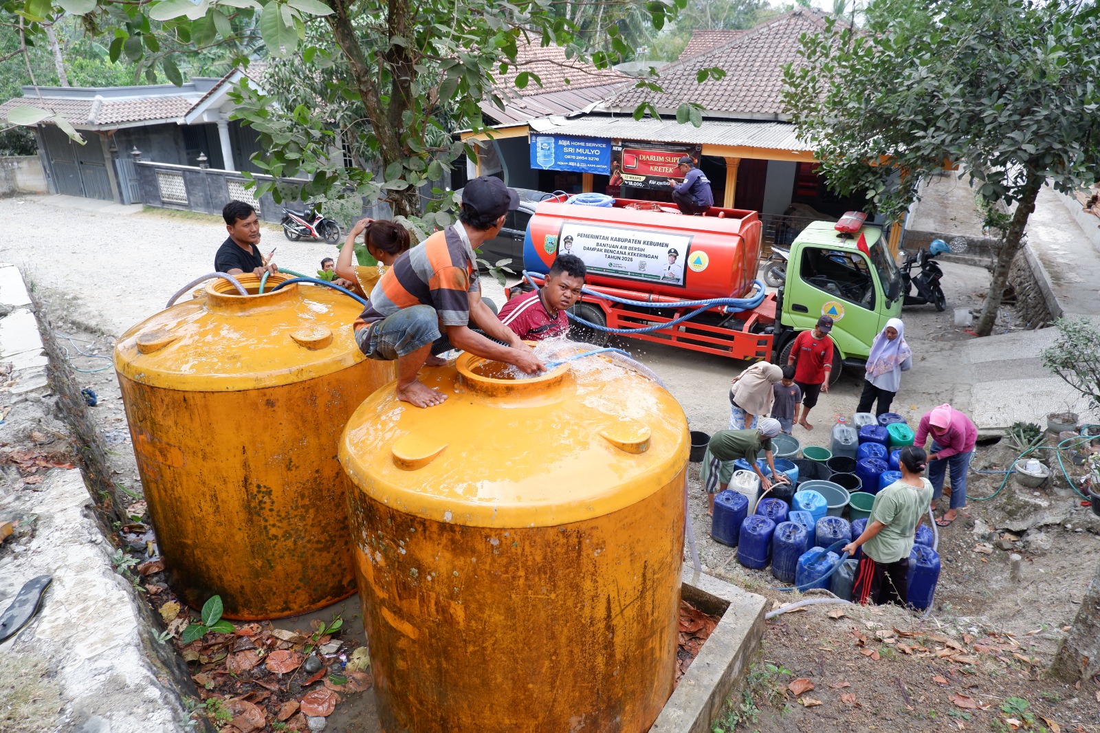 Puncak Kemarau, Stok Air Bersih di Kebumen Diperkuat