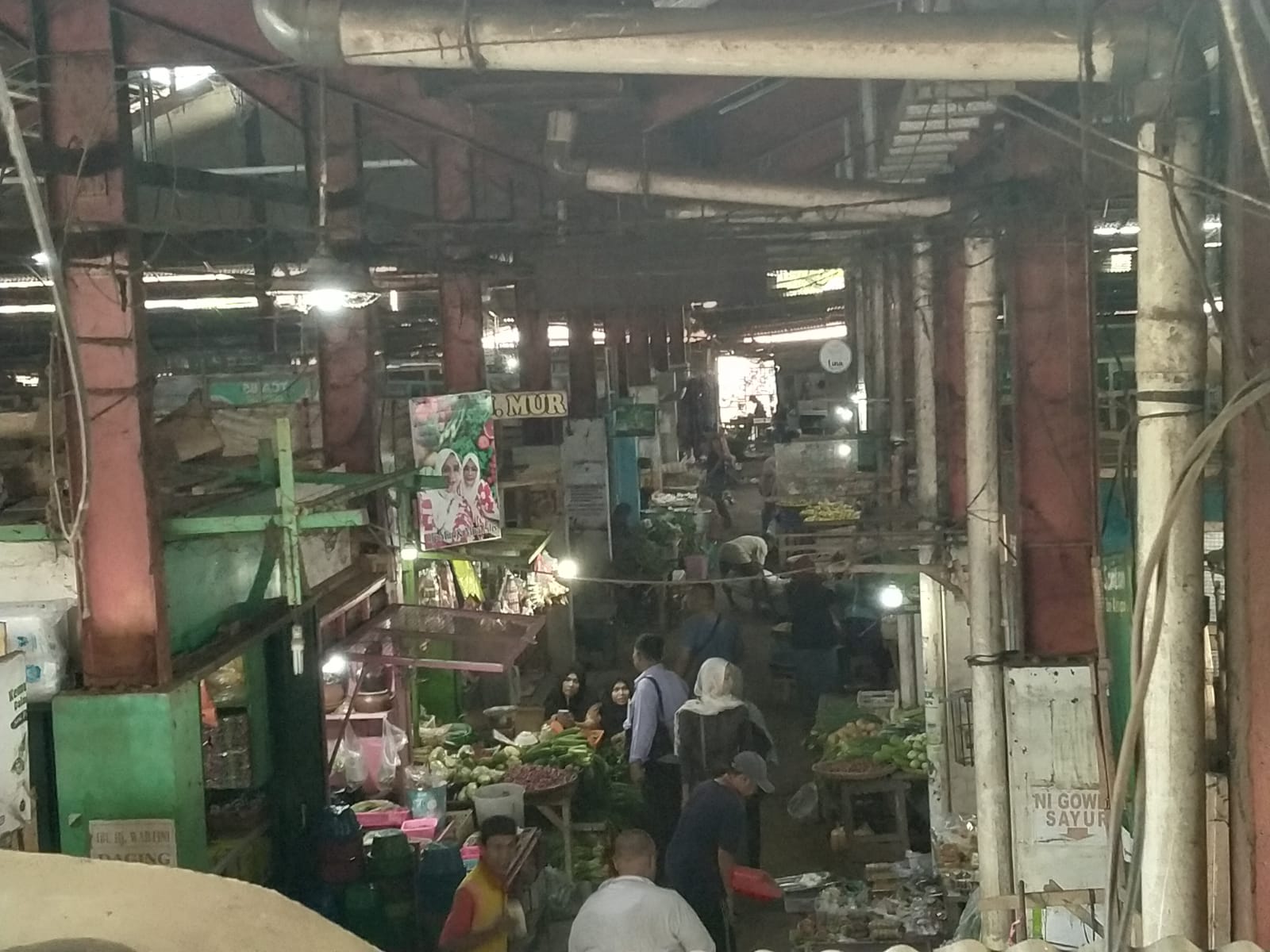 Pasar Cilongok Rusak Parah dan Butuh Perbaikan