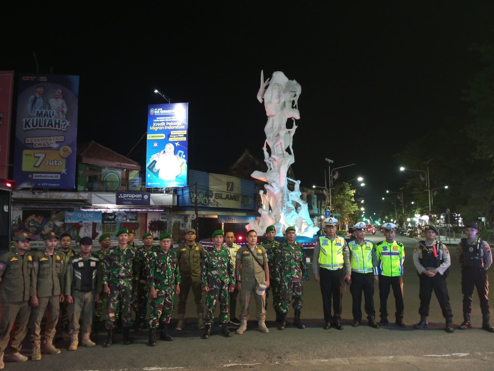 Patroli Gabungan, Polres Sasar Objek Vital