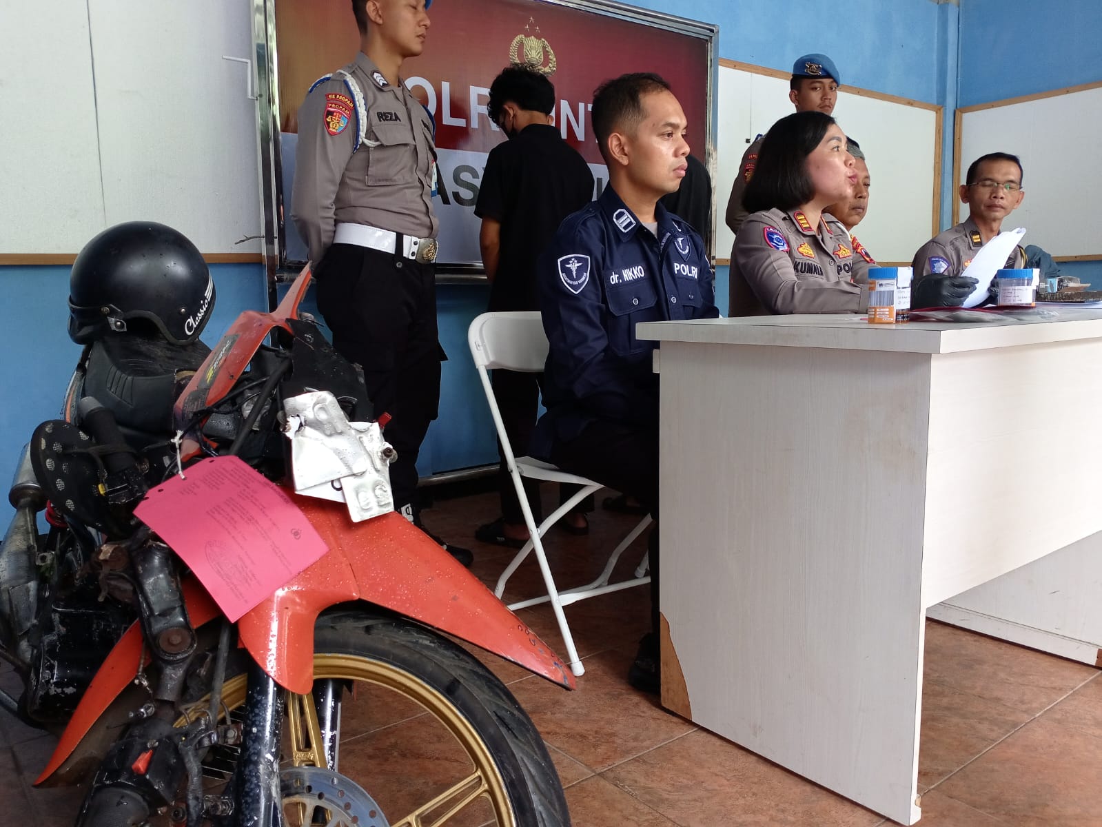 Balap Liar di Bukateja, Dua Pemuda Tarbrak Pengemudi Becak, Satu Orang Positif Gunakan Obat Terlarang