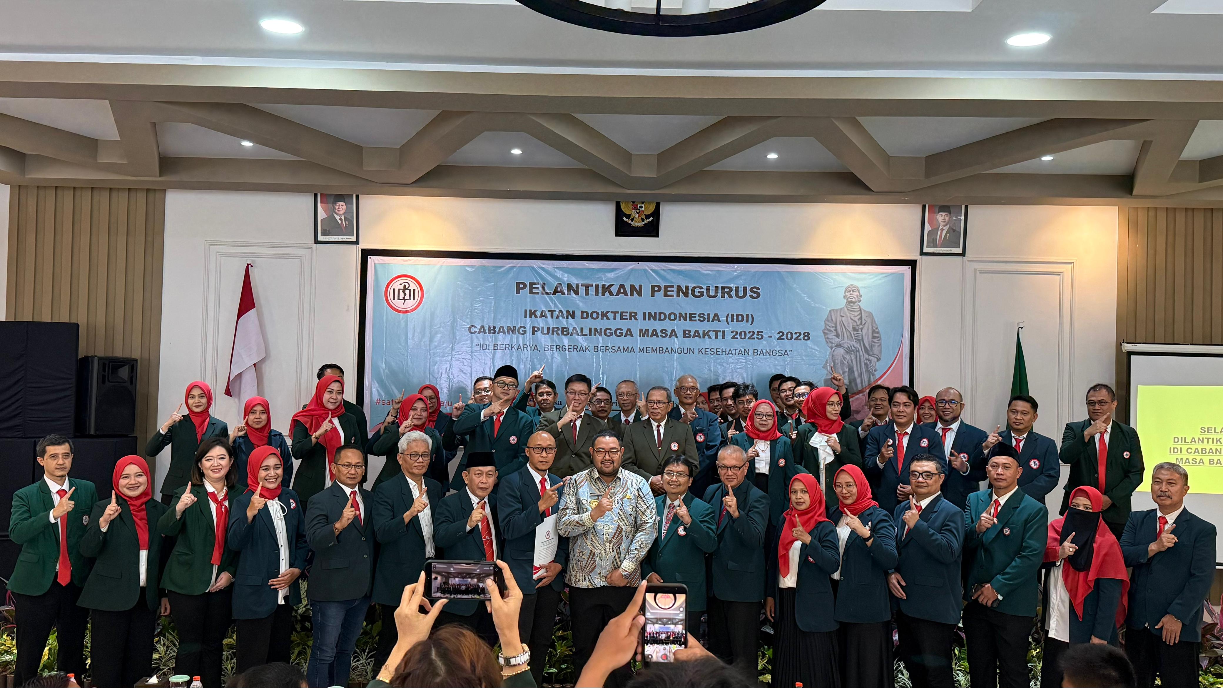 Dokter Fahmi Resmi Jabat Ketua IDI Cabang Purbalingga Periode 2025-2028