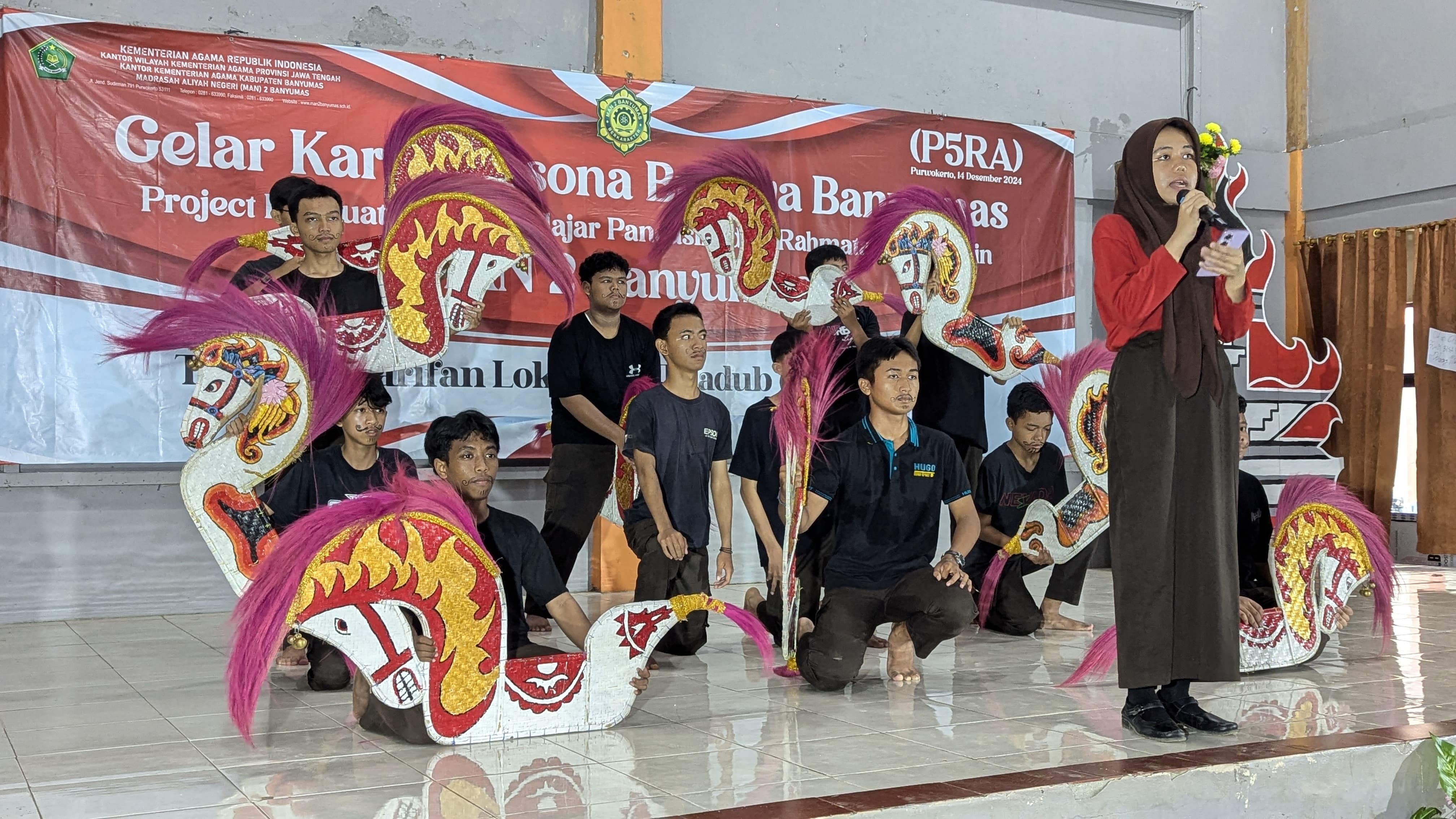 MAN 2 Banyumas Gelar Karya Pesona Budaya Banyumasan