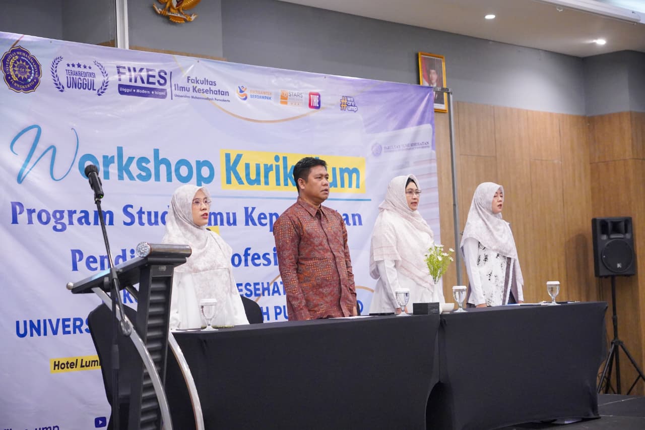 FIKES UMP Gelar Workshop Kurikulum Pendidikan Ners, Siapkan Perawat Inovatif dan Berdaya Saing Global