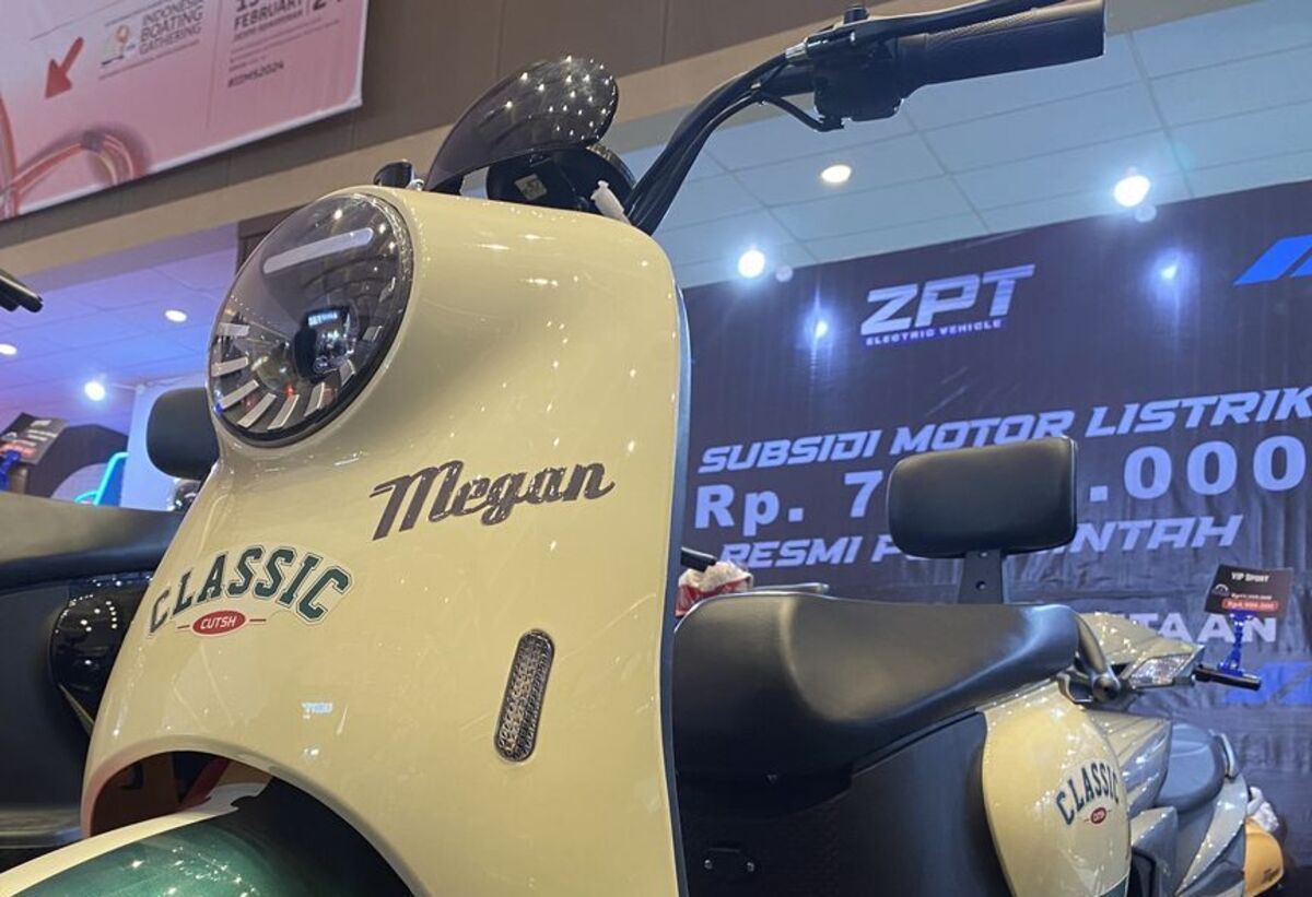 Intip Spesifikasi VMove ZPT Megan! Motor Listrik Harga Rp2 Jutaan dan Bergaransi Seumur Hidup