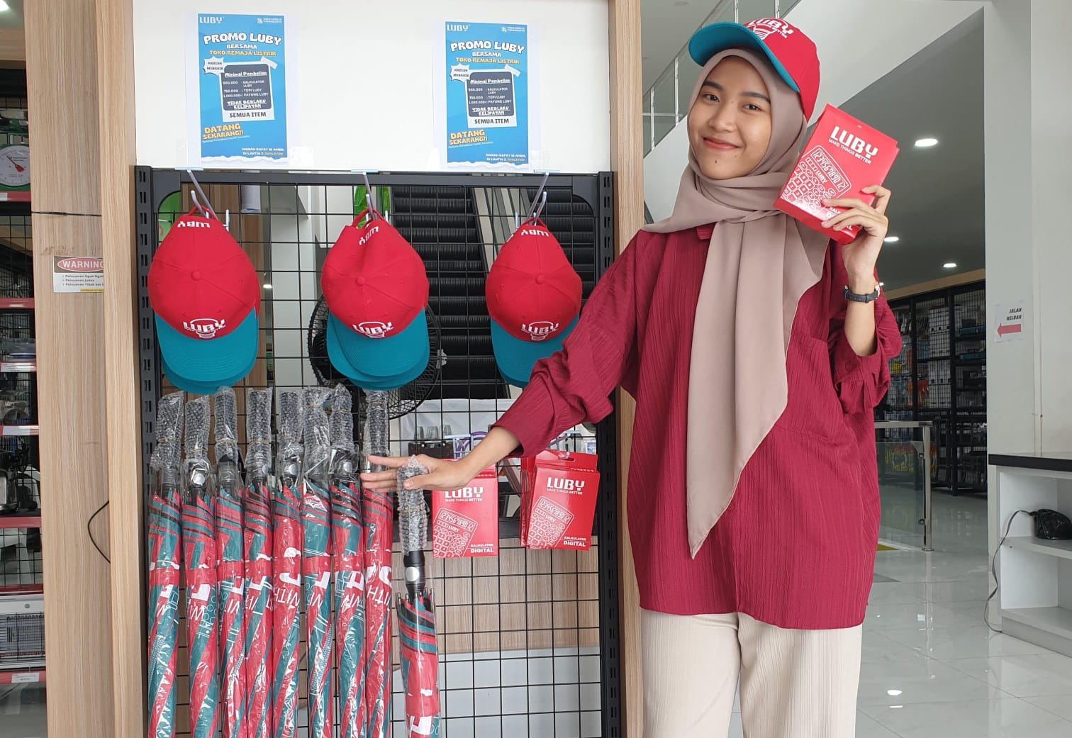 Promo Luby bersama Toko Remaja Listrik