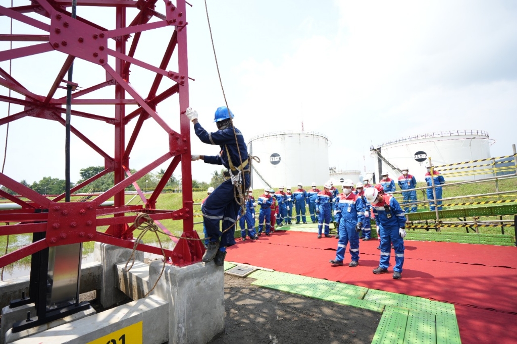 Legacy untuk Keberlanjutan Energi, Pertamina Pasang 101 Unit Penangkal Petir