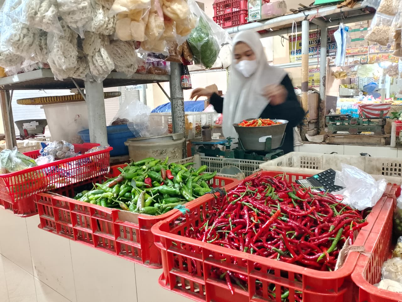 Harga Cabai Turun, Picu Deflasi Tipis di Purwokerto
