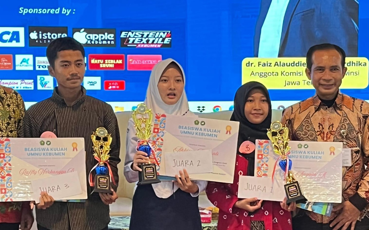 Akhisya Juara Lomba Dongeng Ngapak