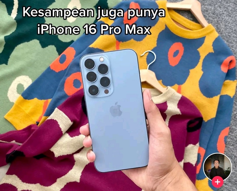 Iphone 16 Pro Max Sudah Rilis? Tiktoker Ini Pamerkan Hasil Fotonya
