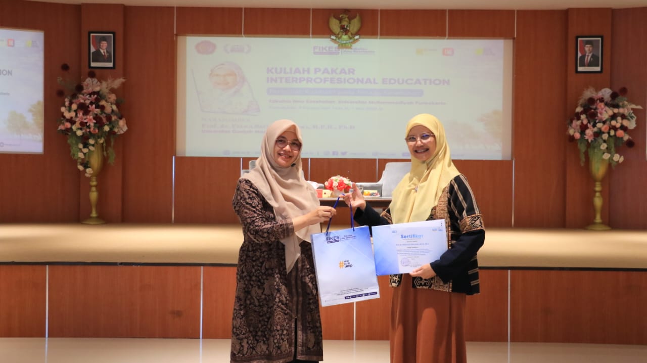 FIKES UMP Dorong Kolaborasi Riset Kesehatan Melalui Kuliah Pakar Interprofessional Education