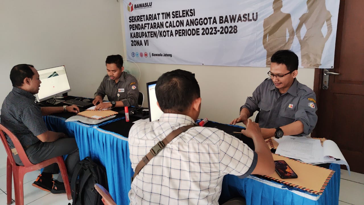 Besok, Pendaftaran Anggota Bawaslu Banyumas Ditutup