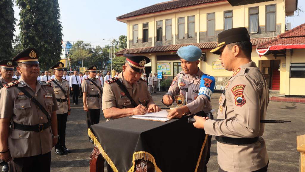 Tiga Jabatan Kapolsek di Purbalingga Resmi Berganti