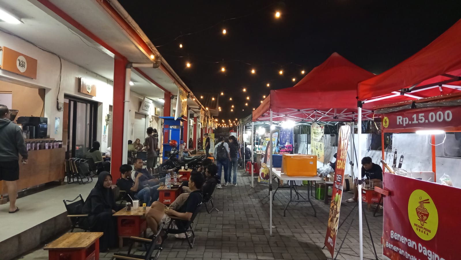 Pasar Pon, Surga Kuliner Malam di Banyumas