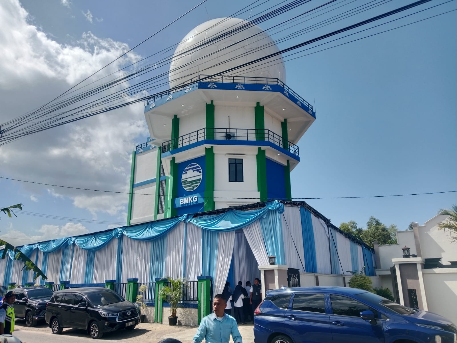Radar Cuaca BMKG Resmi Beroperasi di Cilacap, Cuaca Ekstrem Bisa Dipantau Real Time