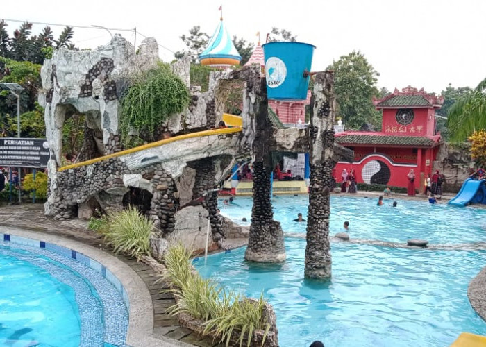 Wisata Kebumen Gading Splash Water dan Area Gading Paradise Seperti di Eropa