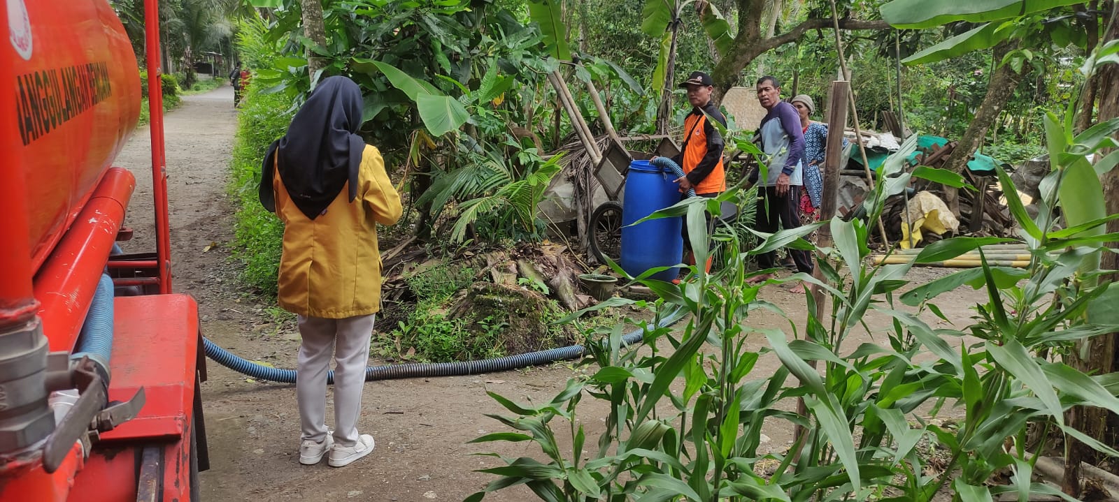 Kekeringan Meluas, Delapan Desa di Cilacap Terima Bantuan Air Bersih
