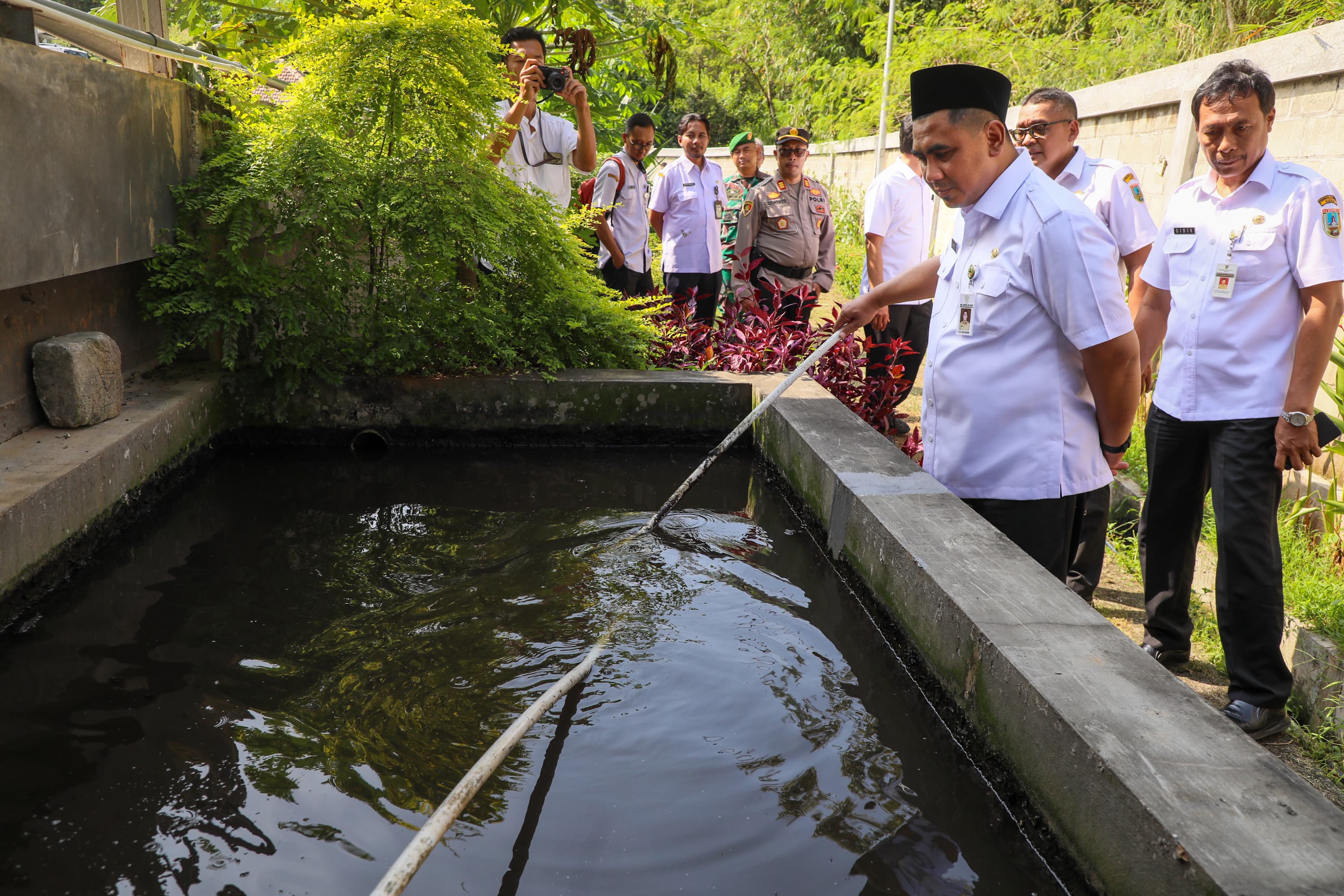 Taj Yasin: Pengelolaan Limbah Rumah Potong Ayam Tabarruk Kudus Bisa Jadi Percontohan