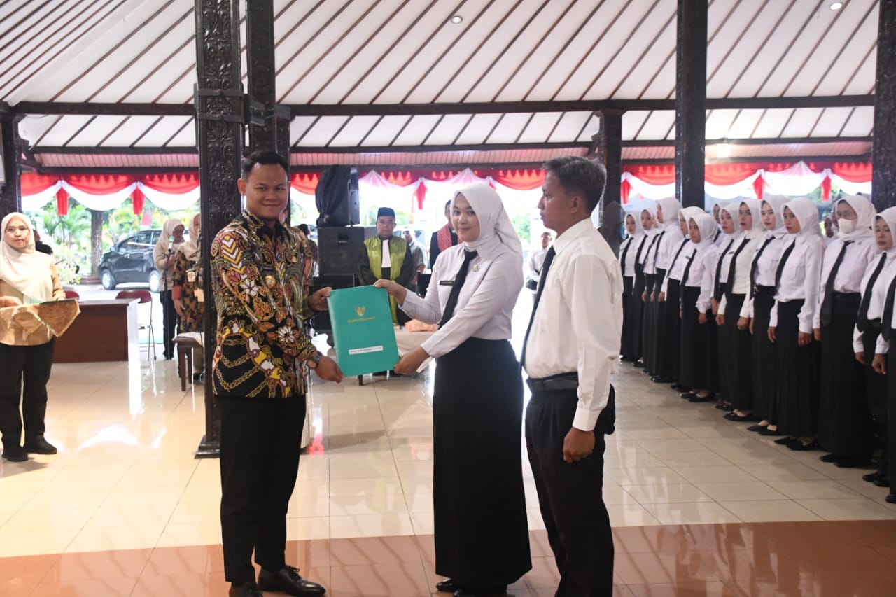 353 PPPK Dilantik, Guru Dominasi Formasi