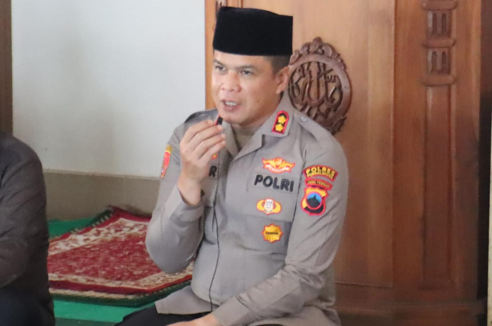 Temui Warga di Kejobong, Kapolres Purbalingga Disambati Soal Knalpot Brong