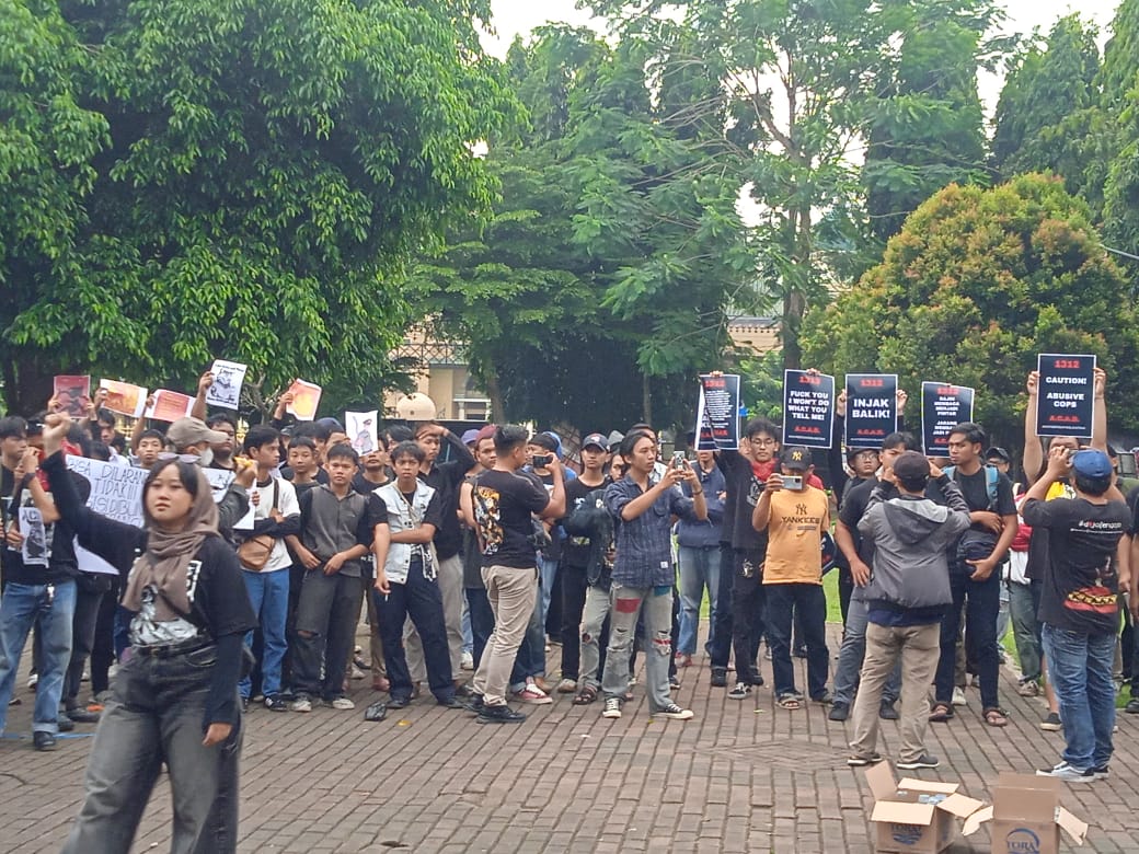 Peduli Grup Musik Sukatani, Aksi Solidaritas Digelar di Alun-alun Purbalingga