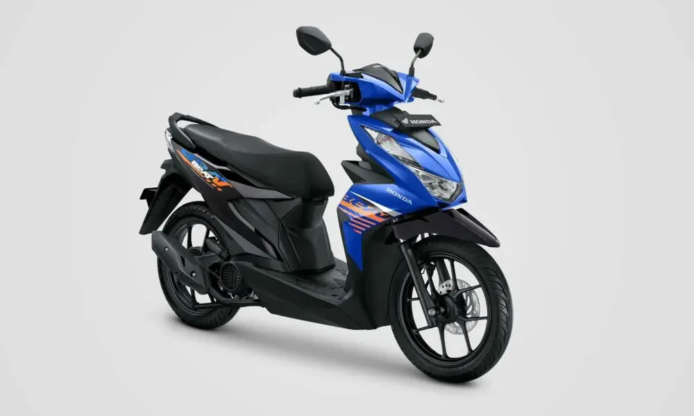 4 Motor Matic Murah Berwarna Biru yang Tampil Menawan