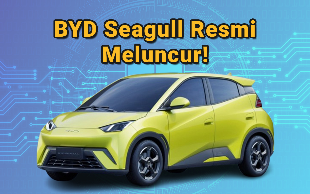 BYD Seagull Resmi Meluncur! Mobil Listrik Canggih Seharga Brio, Bisa Ngecas di Rumah!