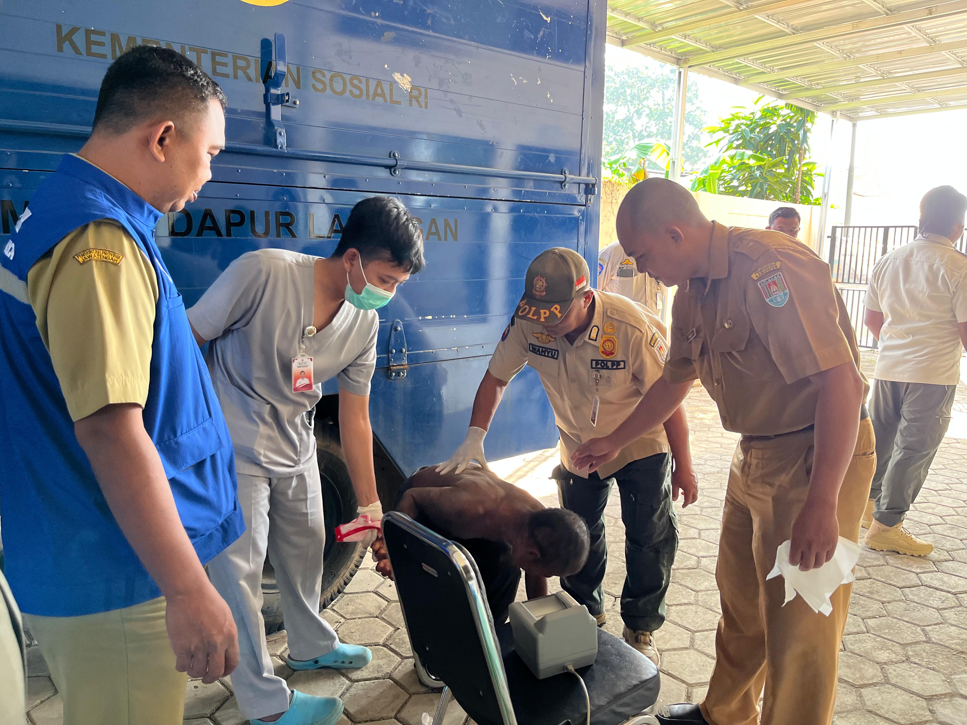 Operasi Terpadu ODGJ Sasar Wilayah Perkotaan Cilacap, Lima Orang Berhasil Ditertibkan