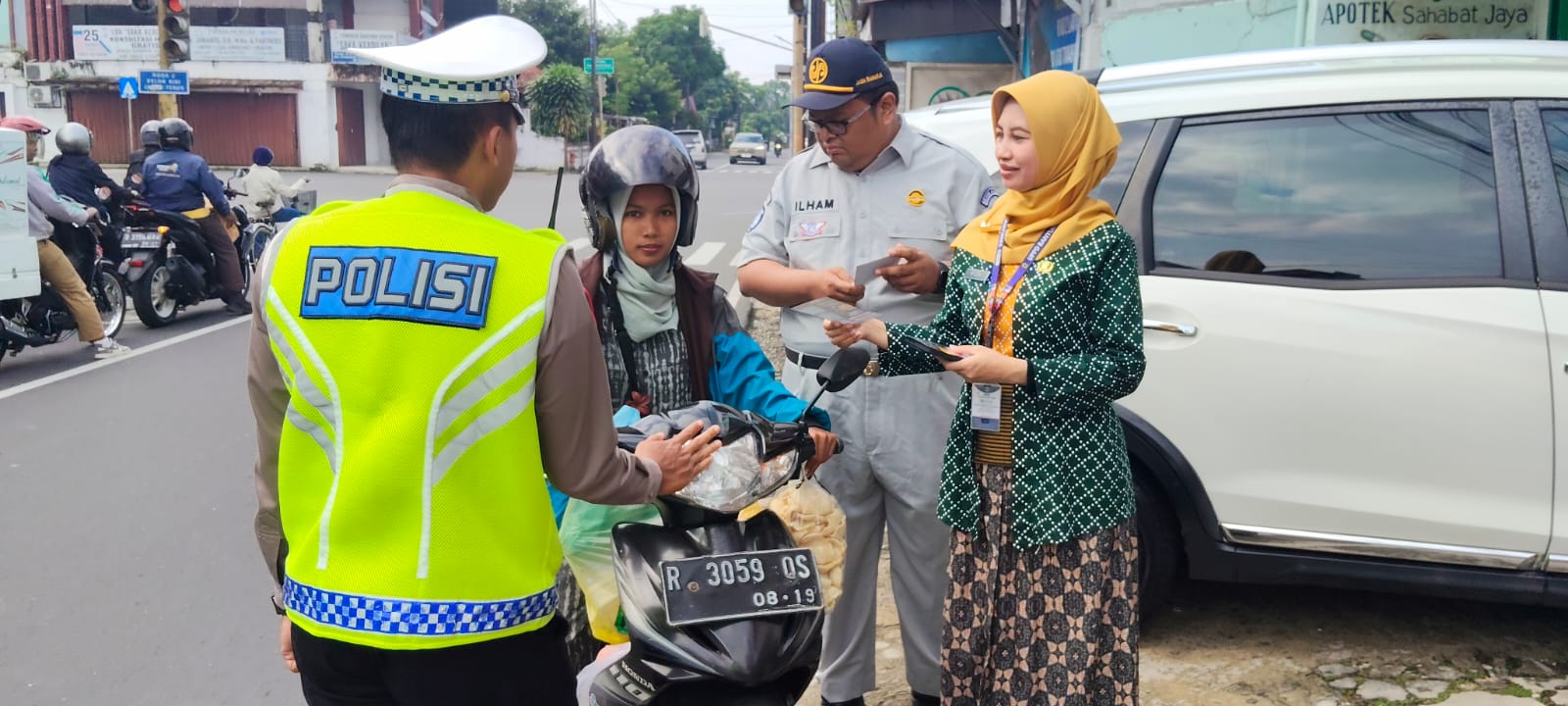 Operasi Keselamatan Candi, Terjadi 13 Pelanggaran, STNK dan TNKB Jadi Sorotan
