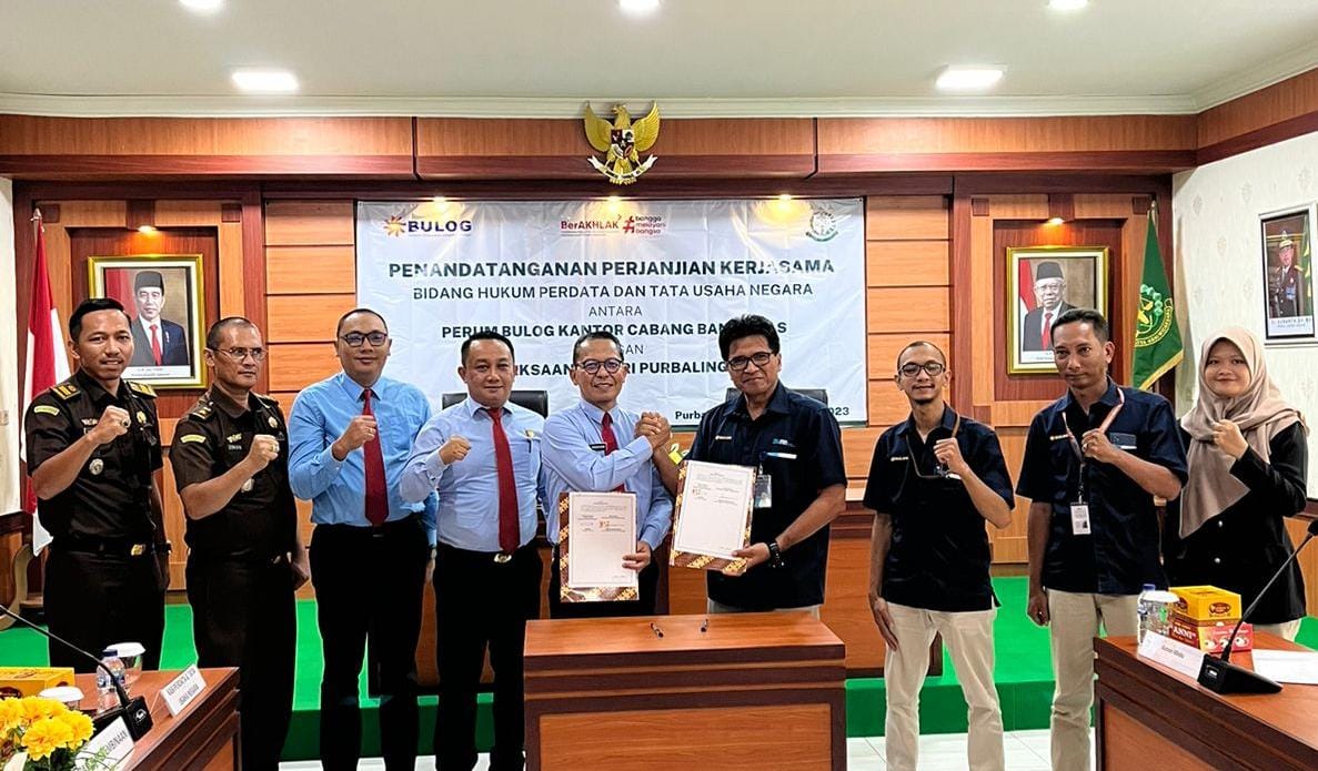 BUMN Perum Bulog MoU dengan Kejari Purbalingga