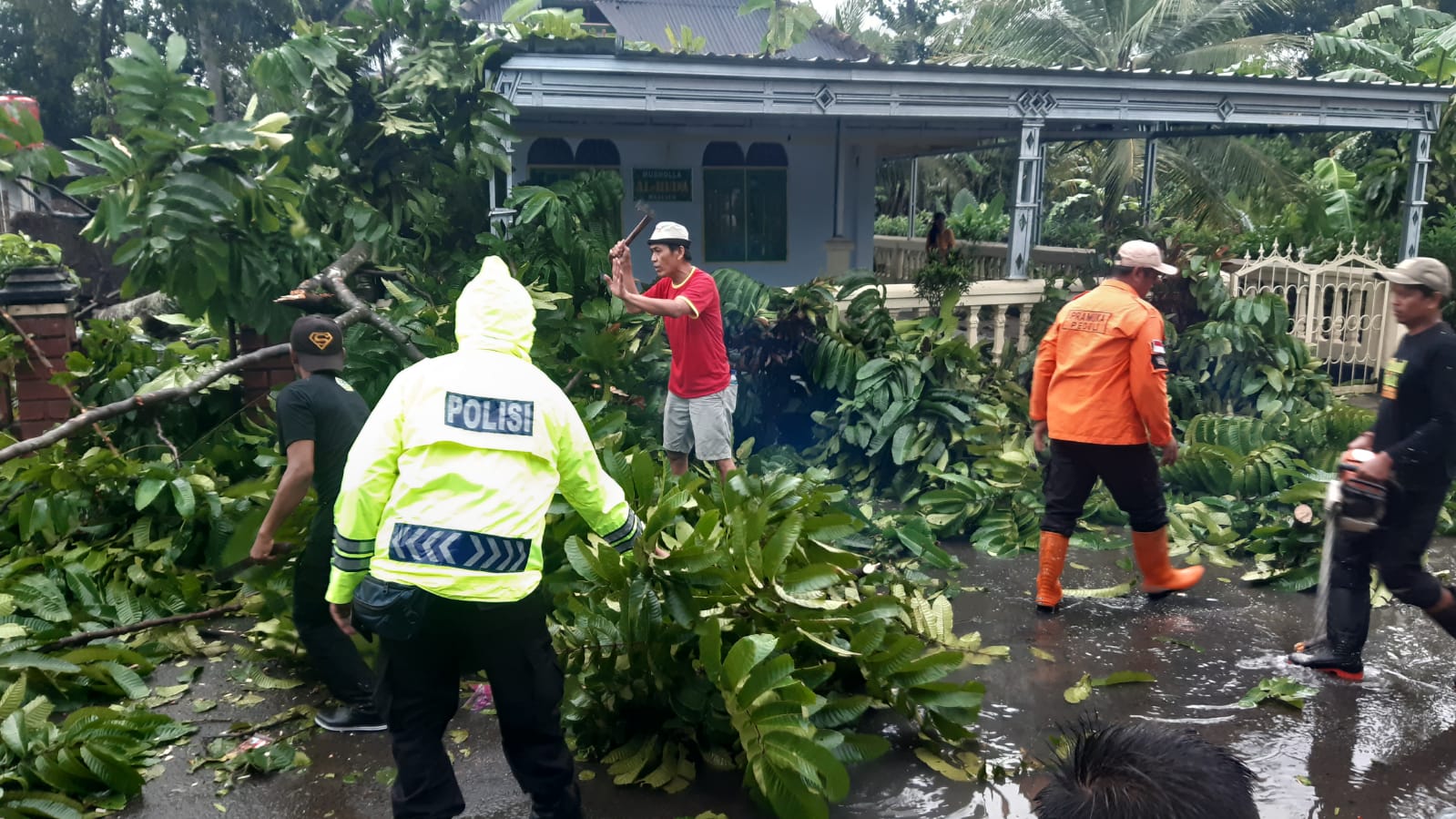 Bantuan Korban Bencana Angin Ribut di Majasem Tunggu Hasil Asesmen