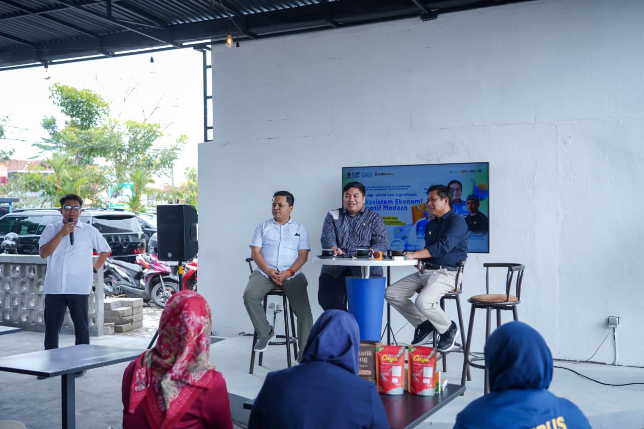 Pusat Studi Kebijakan Publik dan Kepemimpinan UMP Gelar Diskusi Creative Hub