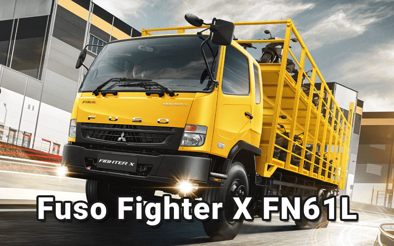 Resmi Meluncur! Fuso Fighter X FN61L 2024: Truk Terpanjang dengan Mesin Euro 4 Super 