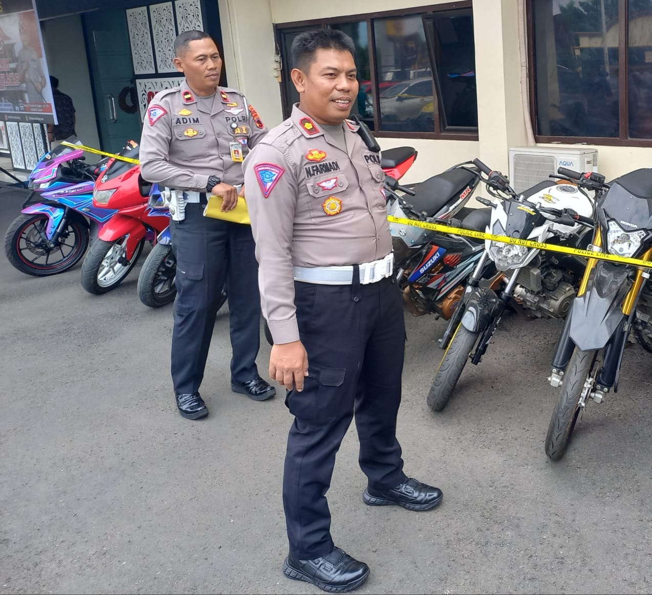 Trek Ujian Untuk SIM C Dirubah dari Pola Angka 8 Menjadi Bentuk Huruf S