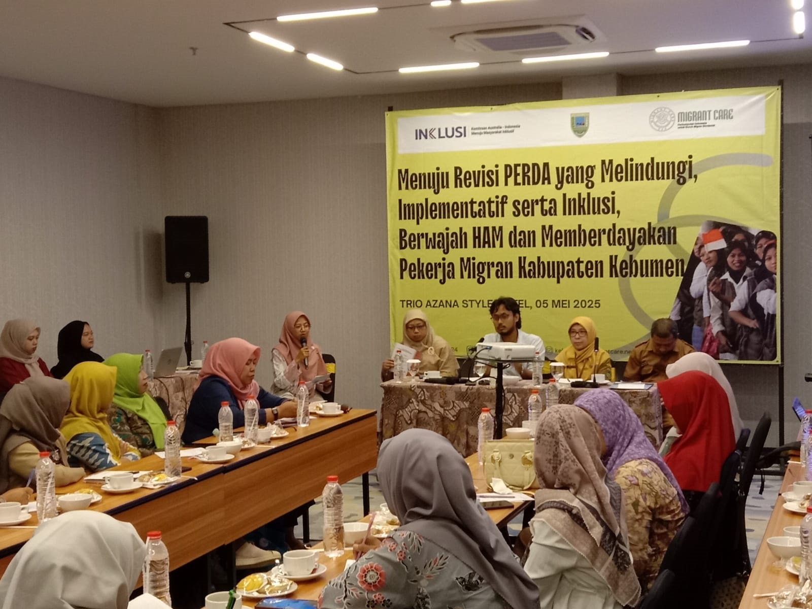Migrant CARE Kebumen Gelar Workshop Revisi Perda Perlindungan Inklusif 