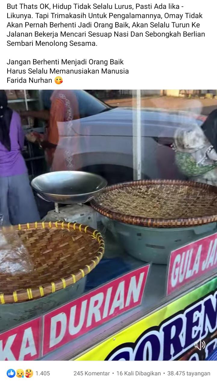 Viral! Ternyata Ini Penyebab Food Vlogger, Farida Nurhan Ngaku Dipalak di Warung Makan di Banyumas