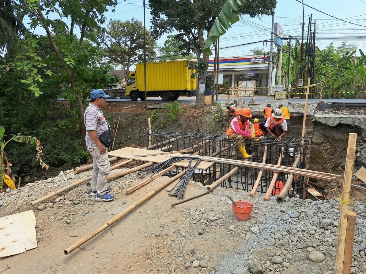 Progres Jembatan Kali Bugel Capai 22,87 Persen, Ditargetkan Rampung 4 Desember
