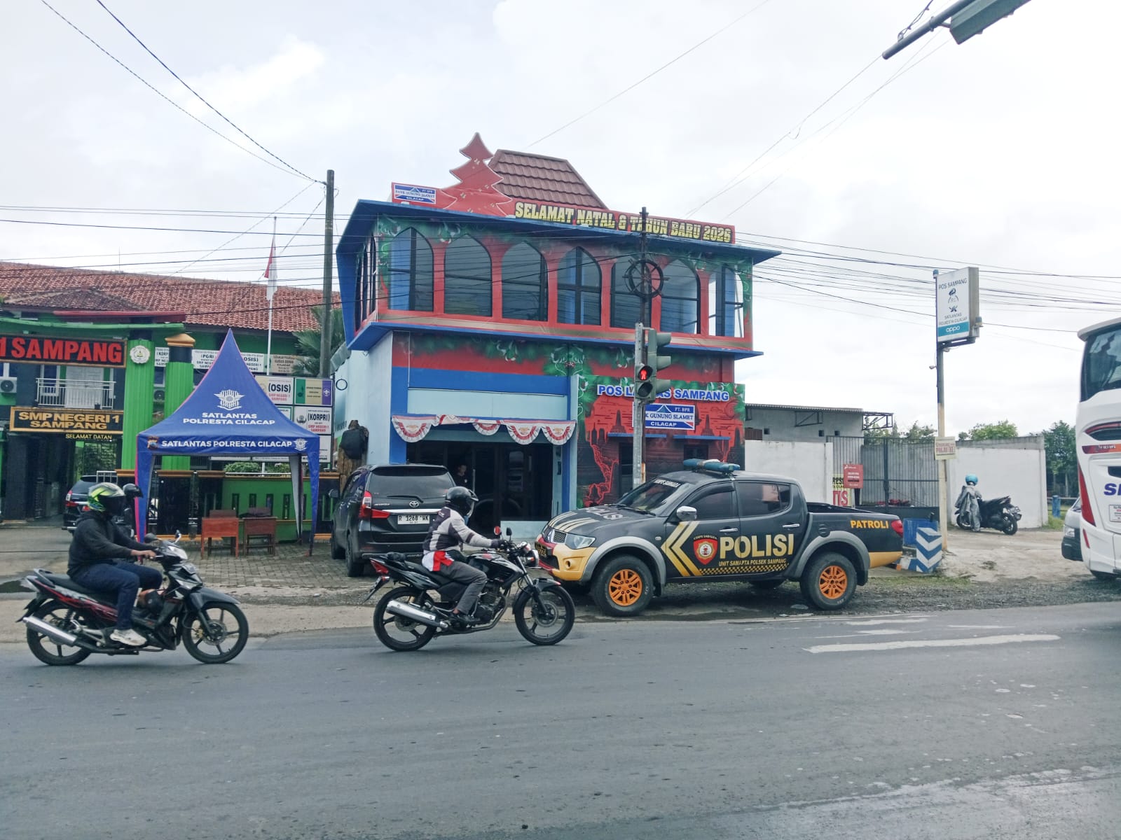 Pengamanan Nataru di Cilacap, Dirikan 10 Pos Pengamanan dan Ratusan Personel Dikerahkan