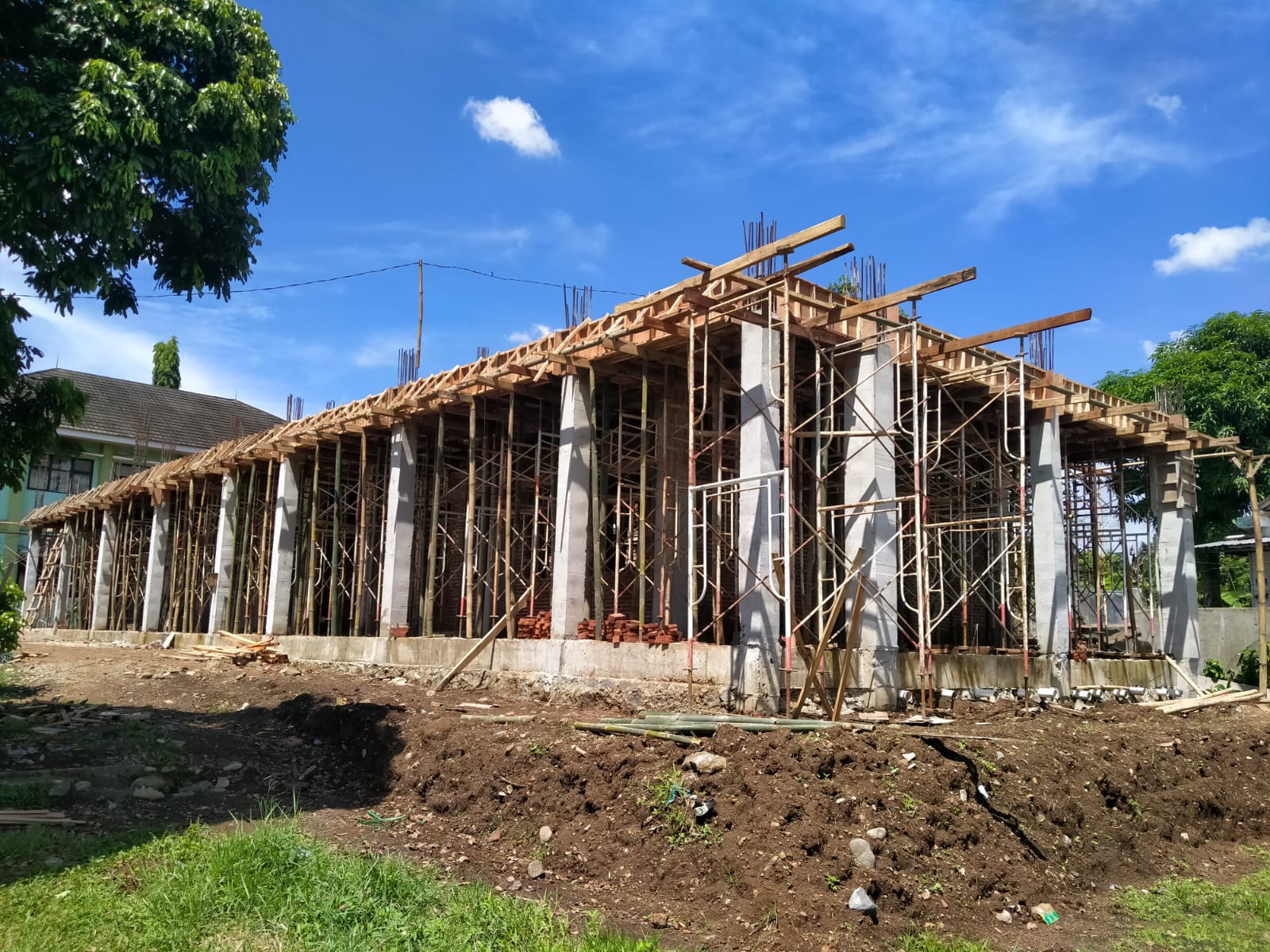 Pengecoran RKB MAN 2 Banyumas Dikebut