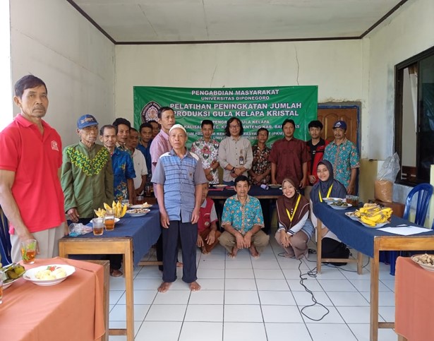 Kelompok Tani Banyumas Dikenalkan Alat Produksi yang Baik untuk Gula Kristal